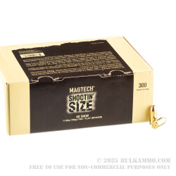 900 Rounds of .40 S&W Ammo by Magtech - 180gr FMJFN Shootin' Size