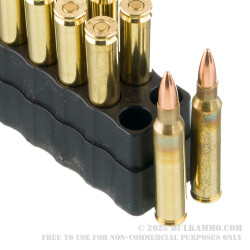 20 Rounds of .223 Ammo by Corbon Performance Match  - 55gr FMJ