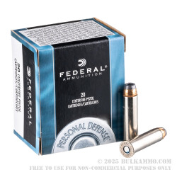 20 Rounds of .357 Mag Ammo by Federal - 125gr JHP