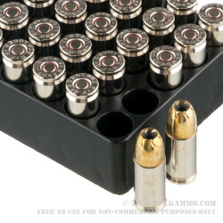 500 Rounds of 9mm + P Ammo by Remington Golden Saber - 124gr BJHP