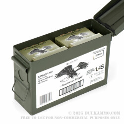 420 Rounds of 5.56x45 XM855 Ammo by Federal Packed in Military Ammo Can - 62gr FMJ