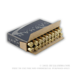 500 Rounds of 5.56x45 Ammo by Speer Lawman - 55gr FMJ