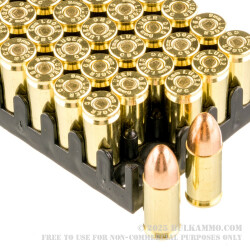 1000 Rounds of 9mm Ammo by Magtech - 124gr FMJ