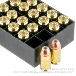 200 Rounds of .40 S&W Ammo by Hornady - 180gr JHP