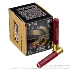 200 Rounds of .410 Ammo by Federal -  000 Buck