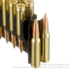 20 Rounds of .308 Win Ammo by Nosler Ammunition - 175gr HPBT