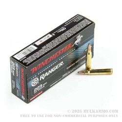 200 Rounds of .223 Ammo by Winchester Ranger - 55gr PSP