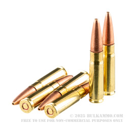 50 Rounds of .300 AAC Blackout Ammo by Magtech First Defense - 115gr OTM