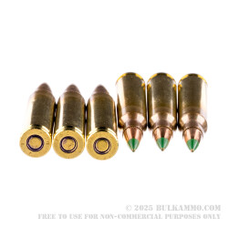 20 Rounds of 5.56x45 Ammo by PMC - 62gr FMJ XM855