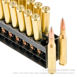 20 Rounds of .270 Win Ammo by Remington - 130gr PSP