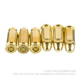 50 Rounds of .32 ACP Ammo by Fiocchi - 73gr FMJ