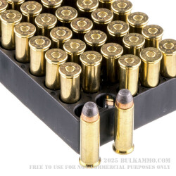 50 Rounds of .38 Spl Ammo by Magtech - 158gr SJSP