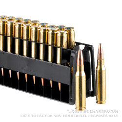 20 Rounds of 7mm-08 Ammo by Federal - 140gr Fusion