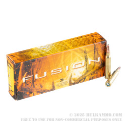 200 Rounds of .223 Ammo by Federal Fusion - 62gr Fusion