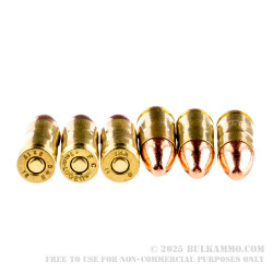 100 Rounds of 9mm Subsonic Ammo by MBI - 147gr FMJ