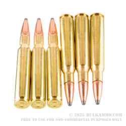 20 Rounds of 30-06 Springfield Ammo by Aguila - 150gr SP