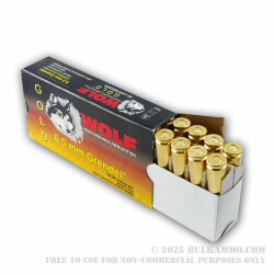 20 Rounds of 6.5mm Grendel  Ammo by Wolf - 120gr MPT