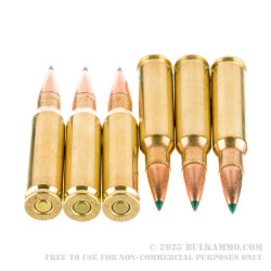 20 Rounds of .308 Win Ammo by Remington Core-Lokt Tipped - 180gr Polymer Tipped