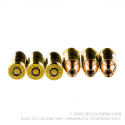 50 Rounds of 9mm Ammo by Magtech - 124gr JHP