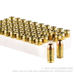 50 Rounds of .40 S&W Ammo by Speer - 180gr TMJ