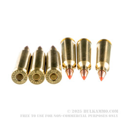 20 Rounds of .22-250 Rem Ammo by Hornady Varmint Express - 55gr V-MAX