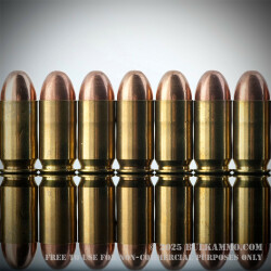 100 Rounds of .45 ACP Ammo by MBI - 185gr FMJ