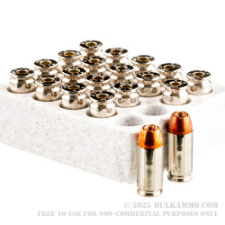 20 Rounds of .40 S&W Ammo by Winchester - 165gr JHP