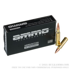 20 Rounds of .308 Win Ammo by Ammo Inc. - 150gr FMJ