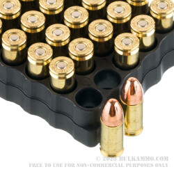 1000 Rounds of 9mm Ammo by Ammo Inc. Streak - 124gr TMJ Non-Incendiary Visual Tracer