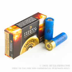 5 Rounds of 12ga Ammo by Federal - 1 ounce Slug