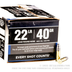 2750 Rounds of .22 LR by Federal - 40 gr  LRN