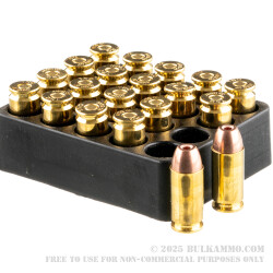 20 Rounds of .40 S&W Ammo by SinterFire - 125gr Frangible