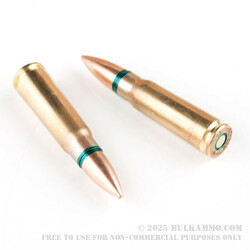 20 Rounds of 7.62x39mm Ammo by Arsenal - 122gr FMJ