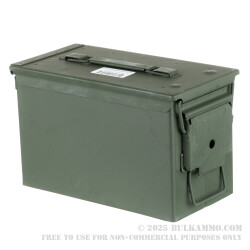 12 Brand New Mil-Spec 50 Cal M2A1 Green Ammo Cans