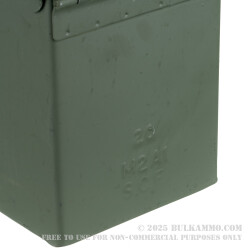 12 Brand New Mil-Spec 50 Cal M2A1 Green Ammo Cans