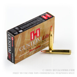 20 Rounds of .270 Win Ammo by Hornady - 120gr SST