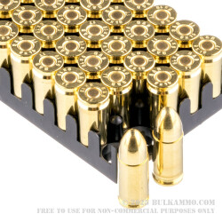 50 Rounds of 9mm Ammo by Sellier & Bellot - 115gr FMJ