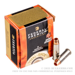 20 Rounds of .44 Mag Ammo by Federal Vital-Shok - 225gr Barnes Expander SCHP