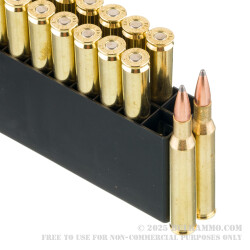 20 Rounds of .270 Win Ammo by Hornady American Whitetail - 140 Grain InterLock