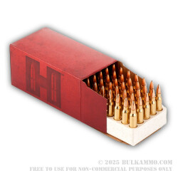 500  Rounds of .223 Ammo by Hornady - 52gr HPBT