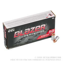 1000 Rounds of .380 ACP Ammo by Blazer - 95gr FMJ