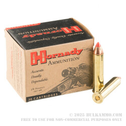 20 Rounds of .460 S&W Ammo by Hornady - 200gr FTX