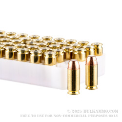 1000 Rounds of .40 S&W Ammo by Speer Lawman - 165gr TMJ