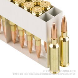 20 Rounds of 6.5 Creedmoor Ammo by Sellier & Bellot - 142gr HPBT