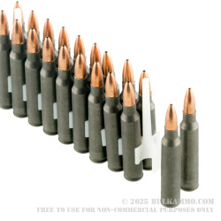 1000 Rounds of .223 Ammo by Tula - 62gr HP