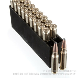 200 Rounds of .308 Win Ammo by Hornady American Whitetail - 165gr InterLock SP