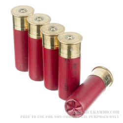 5 Rounds of 12ga Ammo by Federal Power Shok -  00 Buck