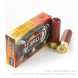 5 Rounds of 12ga Ammo by Federal - 1 3/4 ounce #5-6-7 Shot