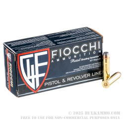 1000 Rounds of .357 Mag Ammo by Fiocchi - 125gr SJSP