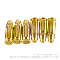 50 Rounds of .25 ACP Ammo by Fiocchi - 50gr FMJ